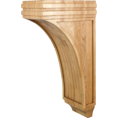 Hardware Resources 7" Wx12"Dx22"H Maple Mission Corbel COR22-3MP